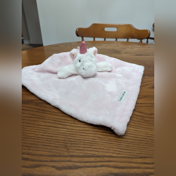 COPY - Blanket and Beyond Unicorn Lovey, Security Blanket. 12x12 inches. GUC. - Picture 6 of 6
